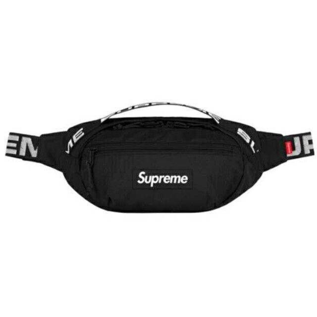 Supreme(シュプリーム)のSupreme 18ss waist bag ウエストバッグ 黒  メンズのバッグ(ボディーバッグ)の商品写真