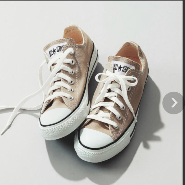 CONVERSE(コンバース)の新品 コンバース スニーカー ベージュ 24.0 レディースの靴/シューズ(スニーカー)の商品写真