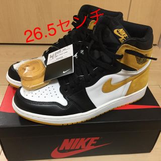 ナイキ(NIKE)のAir jordan 1 yellow ochre(スニーカー)