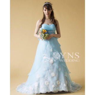 YNS WEDDINGのカラードレス  【お値下げしました！】(ウェディングドレス)