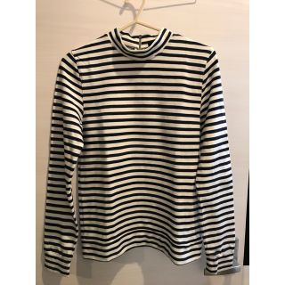 アーペーセー(A.P.C)のA.P.C ボーダーハイネック(カットソー(長袖/七分))