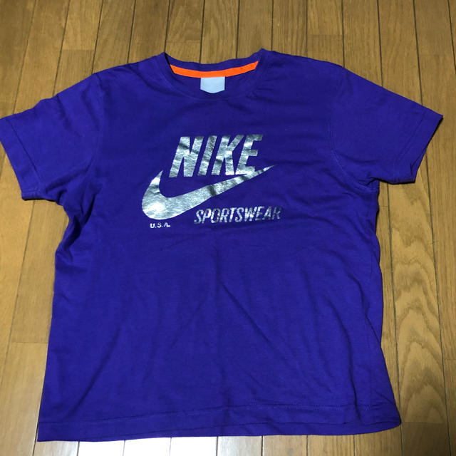 NIKE(ナイキ)の【NIKE ナイキ】Tシャツ M パープル メンズのトップス(Tシャツ/カットソー(半袖/袖なし))の商品写真