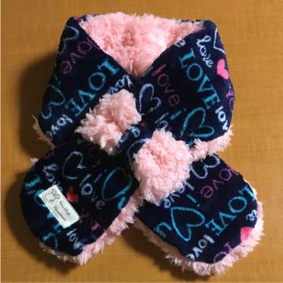 マフラー キッズ ☆ハート☆ハンドメイド(ファッション雑貨)