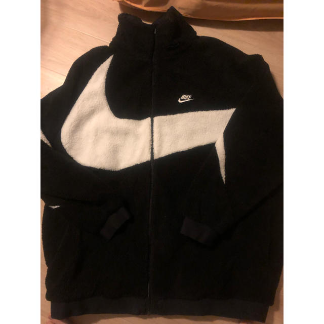 nike fleece jacket big swoosh