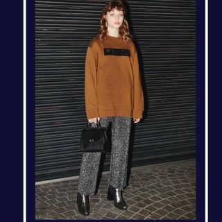 マウジー(moussy)の超美品♡MOUSSY♡ グリッター リブ ニット パンツ  sly gvgv(カジュアルパンツ)