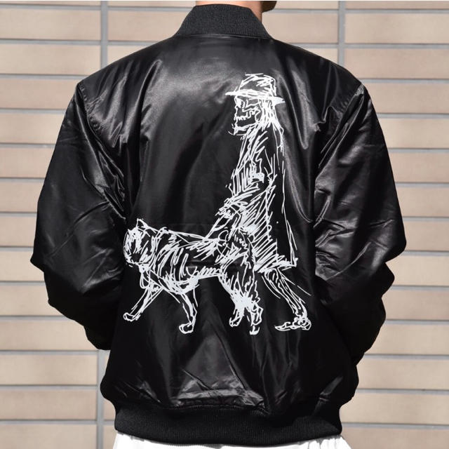 Yohji Yamamoto - ヨウジヤマモト×ニューエラ MA-1 ボンバージャケット