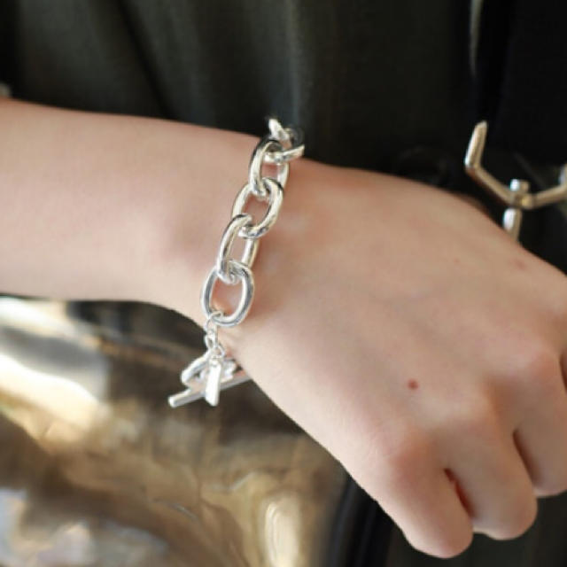 TODAYFUL(トゥデイフル)のMetal Chain Bracelet シルバー レディースのアクセサリー(ブレスレット/バングル)の商品写真