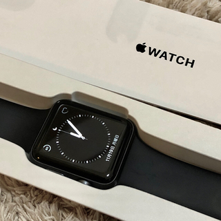 アップルウォッチ(Apple Watch)のアップルウォッチ シリーズ3 42mm スポーツモデル(その他)