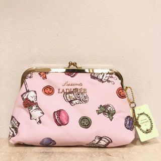 ラデュレ(LADUREE)の【LADUREE】ラデュレ ポーチ がま口(ポーチ)