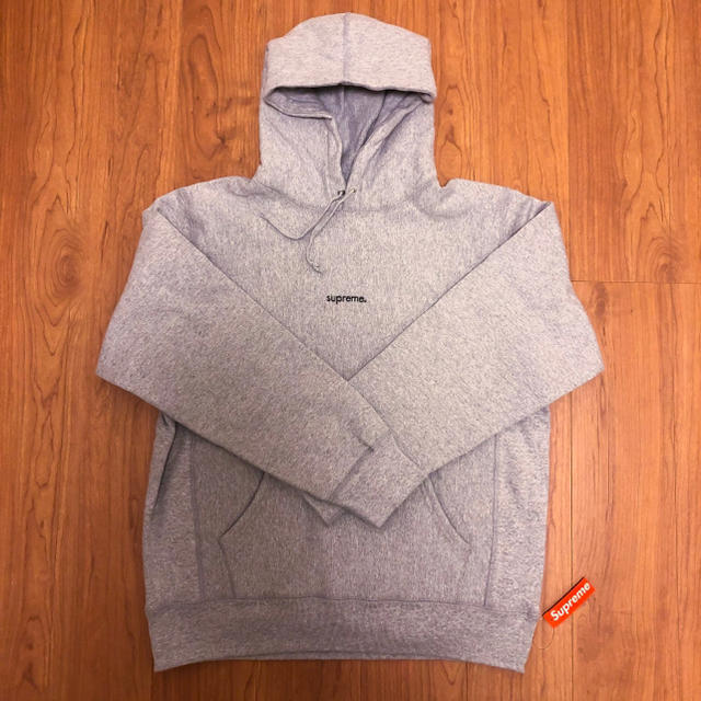 送料込 L Trademark Hooded Sweatshirt グレーパーカー