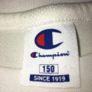 チャンピオン(Champion)の150 白Tシャツ ワンポイント 送料無料❣️(Tシャツ/カットソー)