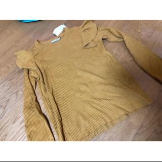 ザラ(ZARA)の新品未使用トップス(カットソー(長袖/七分))