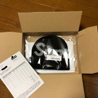 シュプリーム(Supreme)のBig Logo Beanie black(ニット帽/ビーニー)