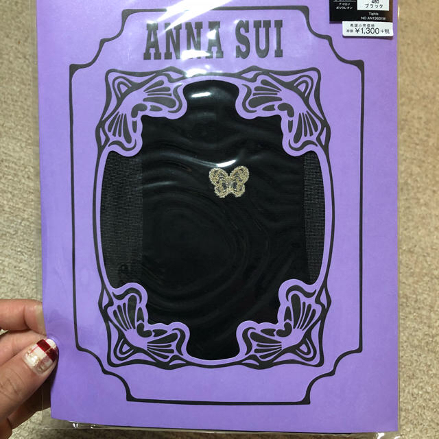 ANNA SUI(アナスイ)の新品未使用  アナスイ タイツ レディースのレッグウェア(タイツ/ストッキング)の商品写真