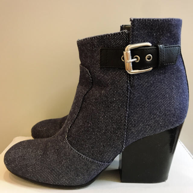 GIUZEPPE ZANOTTI(ジュゼッペザノッティ)の定価7.3万♡ジュゼッペザノッティ♡デニムショートブーツ♡ レディースの靴/シューズ(ブーツ)の商品写真