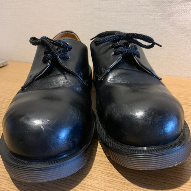 英国製 Dr.Martens 3ホールスチールトゥ UK7