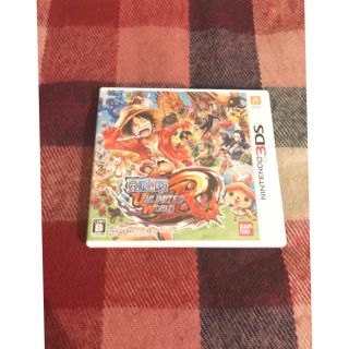 ニンテンドー3DS(ニンテンドー3DS)のウユタリモ様専用      3DSソフト ワンピース アンリミテッドワールド R(携帯用ゲームソフト)