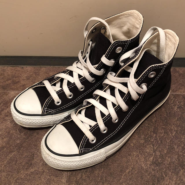 CONVERSE 黒ハイカットスニーカー