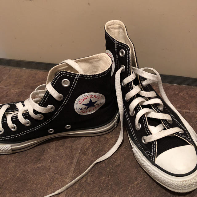 CONVERSE 黒ハイカットスニーカー