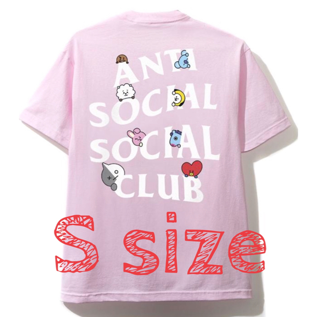 防弾少年団(BTS)(ボウダンショウネンダン)のASSC x BT21 コラボ Tシャツ レディースのトップス(Tシャツ(半袖/袖なし))の商品写真