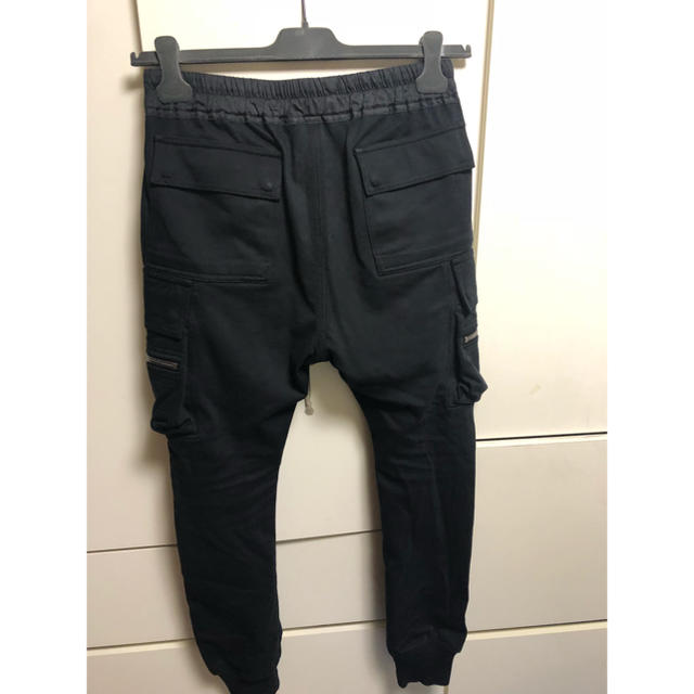 超希少rick owens リックオウエンス カーゴジョグ パンツ 50-