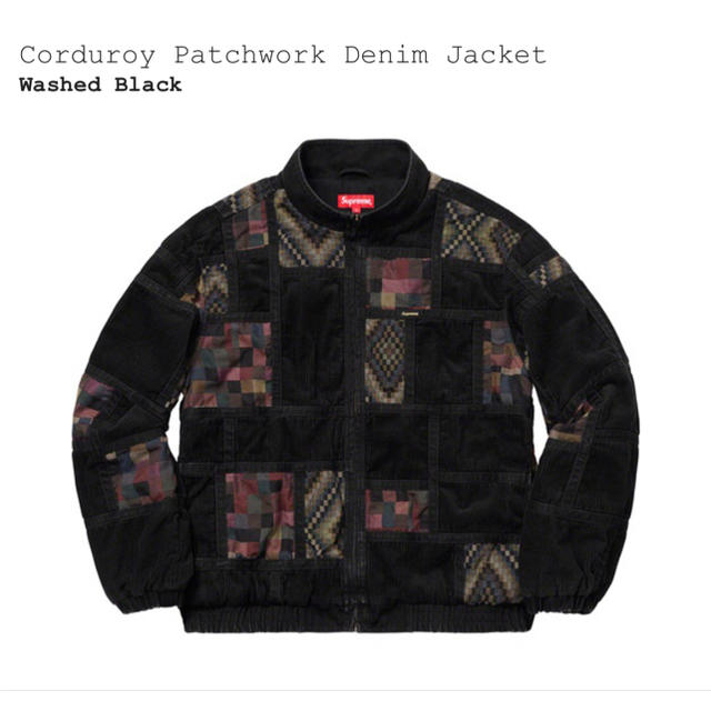 Corduroy Patchwork Denim Jacket