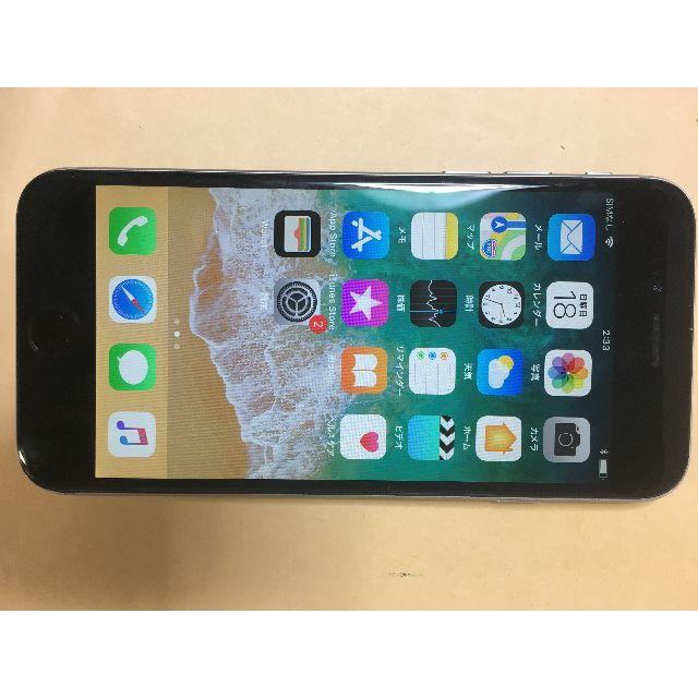 スマートフォン/携帯電話iPhone6 16GB softbank グレイ T1116_012