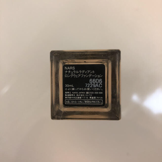 NARS(ナーズ)のNARS ナチュラルラディアント ロングウェアファンデーション 6606 コスメ/美容のベースメイク/化粧品(ファンデーション)の商品写真