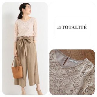 ラトータリテ(La TOTALITE)のLa TOTALITE / レースブラウス(シャツ/ブラウス(長袖/七分))