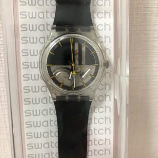 スウォッチ(swatch)の未使用品 スウォッチ腕時計 ブラック(腕時計)