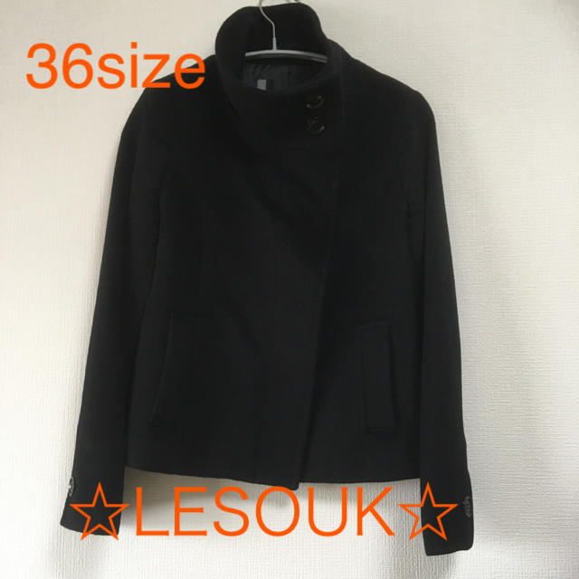 Le souk(ルスーク)の☆LESOUK☆ウールコート レディースのジャケット/アウター(その他)の商品写真