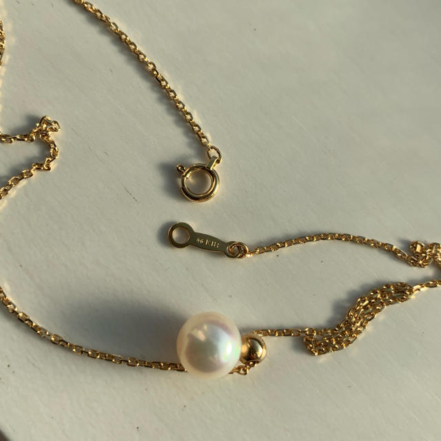 MIKIMOTO(ミキモト)のミキモト k18 ネックレス レディースのアクセサリー(ネックレス)の商品写真