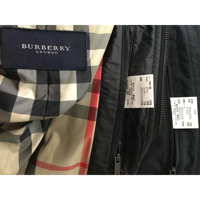 BURBERRY(バーバリー)のBURBERRY ダウン メンズコート 2枚セット 3シーズン メンズのジャケット/アウター(ダウンジャケット)の商品写真