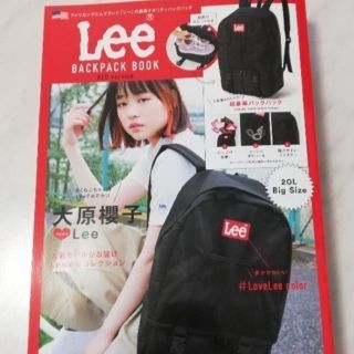 リー(Lee)のLee バックパック レッドバージョン❤️(リュック/バックパック)