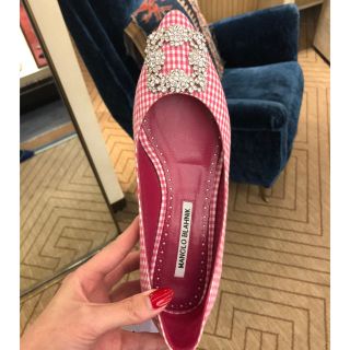 マノロブラニク ギンガムチェックの通販 13点 | MANOLO BLAHNIKを買う