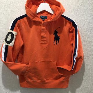 ポロラルフローレン(POLO RALPH LAUREN)の専用 ポロラルフローレン boys150 パーカー オレンジ(ジャケット/上着)