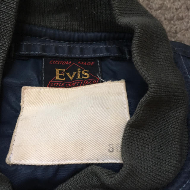 旧ロゴ EVIS EVISU エヴィス 初期 フライトジャケット