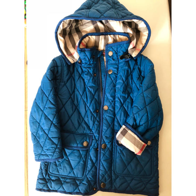 BURBERRY(バーバリー)のバーバリー キルティングコート 98 100 110 キッズ/ベビー/マタニティのキッズ服男の子用(90cm~)(コート)の商品写真