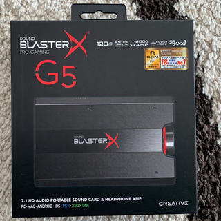 Sound BlasterX G5  中古(PC周辺機器)