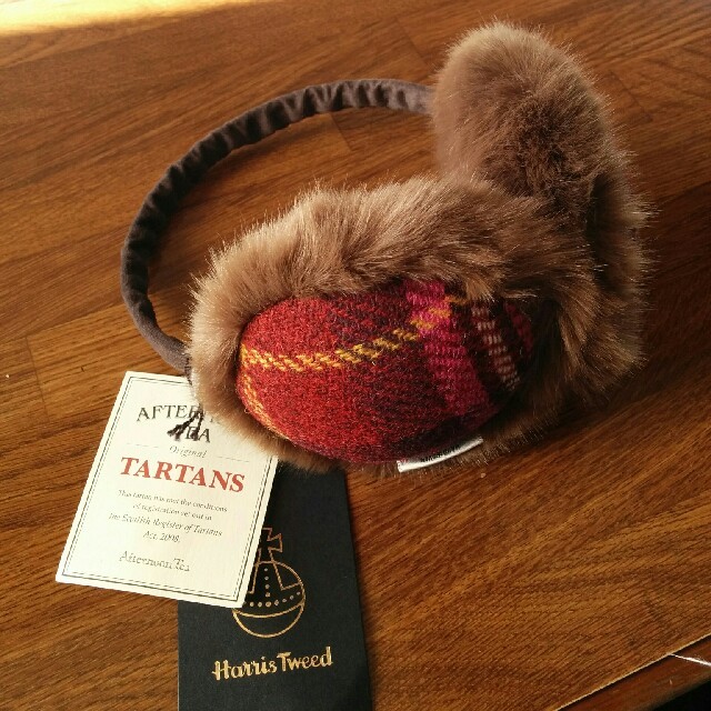 Harris Tweed(ハリスツイード)の専用　ハリスツイード　アフタヌーンティー　イヤーマフ レディースのファッション小物(イヤーマフ)の商品写真