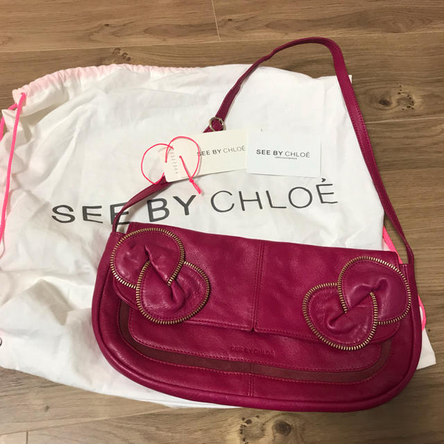 SEE BY CHLOE(シーバイクロエ)のシーバイクロエ ハンドバッグ 正規店購入 ショップカードあり レディースのバッグ(ハンドバッグ)の商品写真