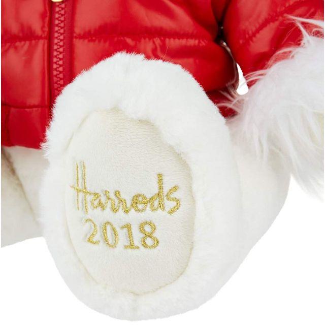 Harrods(ハロッズ)のHarrods(ハロッズ) Oliver（オリバー） クリスマスベア 2018 エンタメ/ホビーのおもちゃ/ぬいぐるみ(ぬいぐるみ)の商品写真