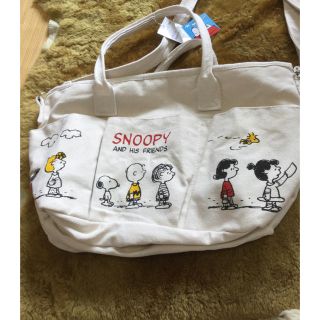 スヌーピー(SNOOPY)のスヌーピー ガーデントートバッグ 新品(トートバッグ)