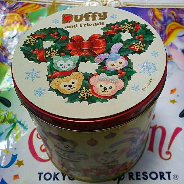 Disney(ディズニー)のダッフィー クリスマス スティックバウムクーヘン 食品/飲料/酒の食品(菓子/デザート)の商品写真