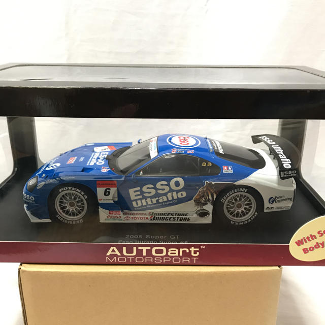 AUTOart 1/18エッソウルトラフロースープラ'05 SUPER GT#6