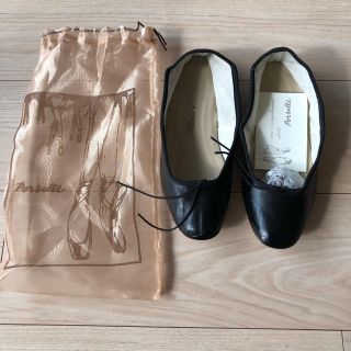 アーペーセー(A.P.C)の【新品】porselli ポルセリ バレエシューズ 36(バレエシューズ)