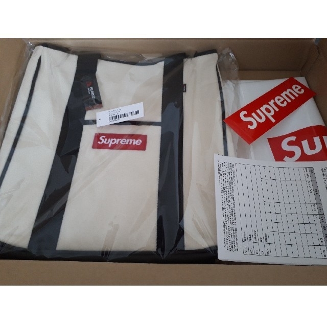 Supreme(シュプリーム)の18aw 国内正規 SUPREME POLARTEC® TOTE NATURAL メンズのバッグ(トートバッグ)の商品写真