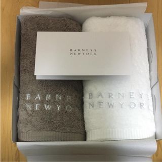 バーニーズニューヨーク(BARNEYS NEW YORK)のバーニーズ フェイスタオル(タオル/バス用品)