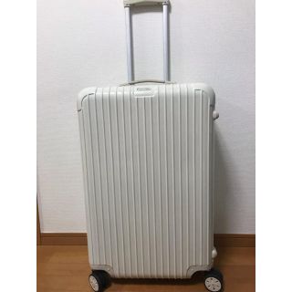 リモワ(RIMOWA)のユナイテッドアローズ別注 RIMOWA リモワ エクリュ 82L 限定サルサ(トラベルバッグ/スーツケース)