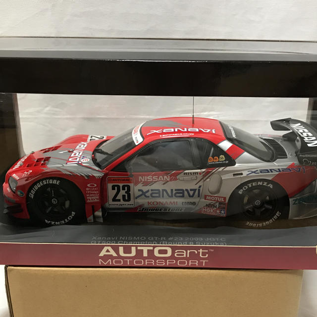 AUTOart 1/18 ザナヴィニスモGT-R #23 2003 JGTC の通販 by もりもり's